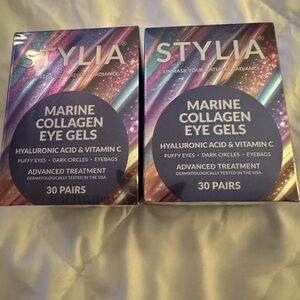 Marine collagen eye gel masks